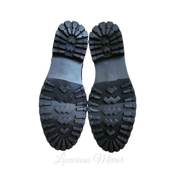 J75 By Jump Chelsea Ankle Boots Black Faux Suede Pull On Jake Size 12 Men's NEW - Picture 5 of 7